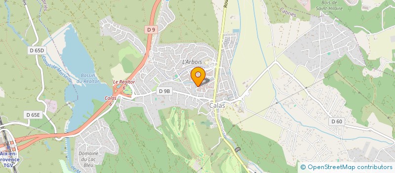 localisation de l'entreprise ALEYVAN  CABRIES