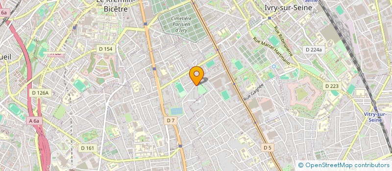 localisation de l'entreprise ALEZ à VILLEJUIF