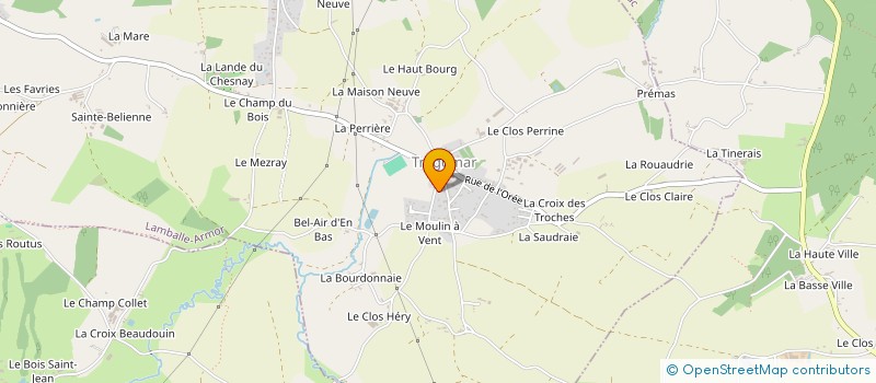 localisation de l'entreprise ALEZ INVEST  LAMBALLE-ARMOR