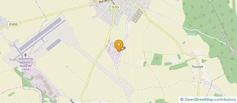 localisation de l'entreprise ALEZI  SAINT-ANDRE-DE-L'EURE