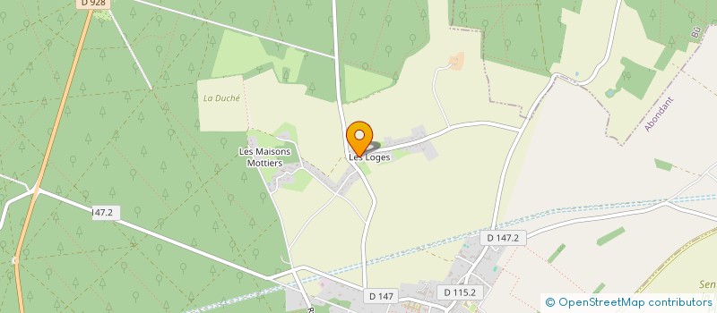 localisation de l'entreprise ALF à ABONDANT