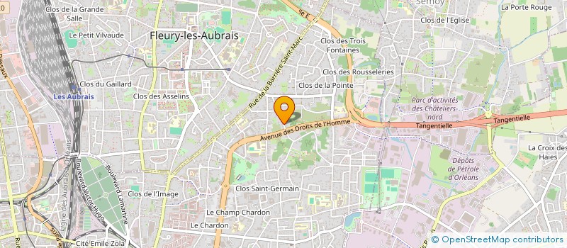 localisation de l'entreprise ALF à ORLEANS