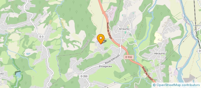 localisation de l'entreprise ALF APPRENDRE LE FRANCAIS POLO BEYRIS à USTARITZ