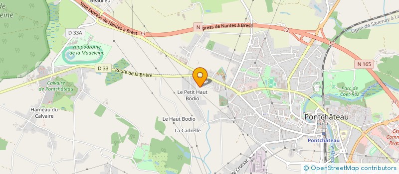 localisation de l'entreprise ALF CONSEILS  PONTCHATEAU