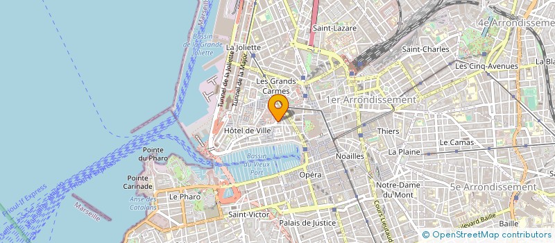 localisation de l'entreprise ALF'EX à MARSEILLE