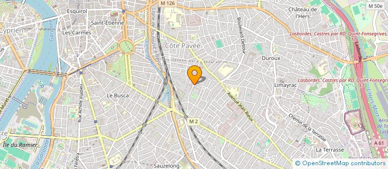 localisation de l'entreprise ALF HOLDING à TOULOUSE