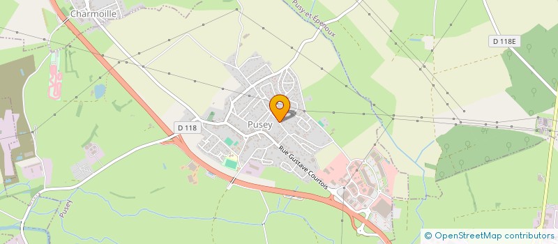 localisation de l'entreprise ALF INVEST  PUSEY