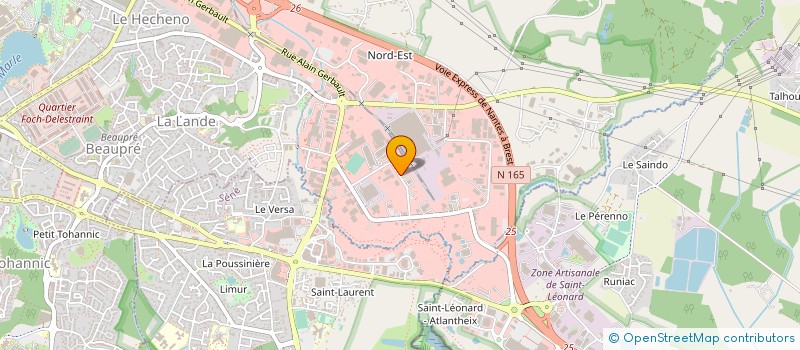 localisation de l'entreprise ALF - MFEY à PARIS