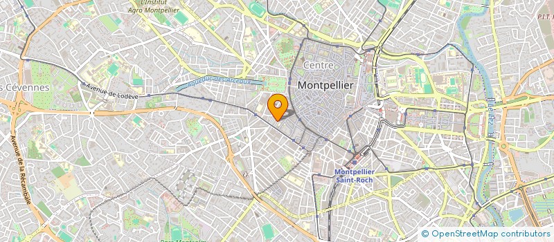 localisation de l'entreprise ALFA 34 à MONTPELLIER