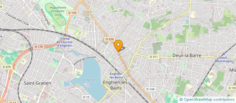 localisation de l'entreprise ALFA  ENGHIEN-LES-BAINS