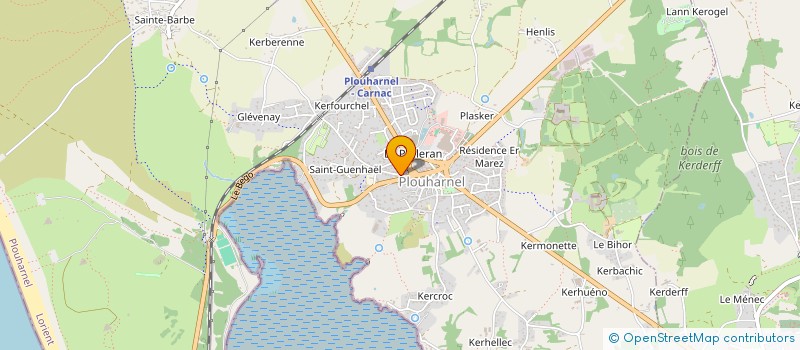 localisation de l'entreprise ALFA  PLOUHARNEL