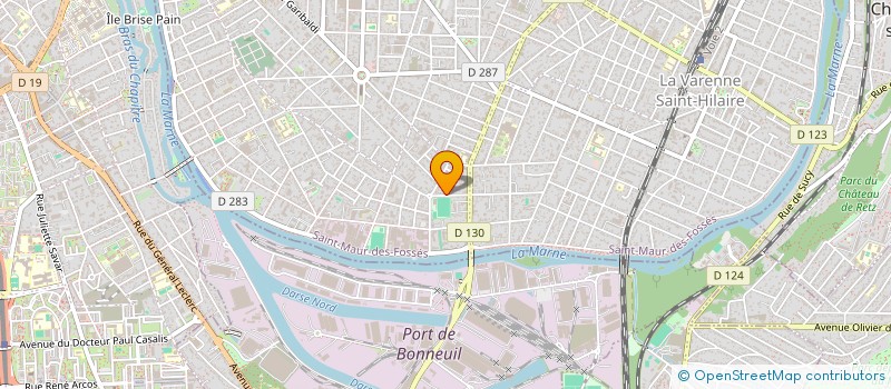 localisation de l'entreprise ALFA à SAINT-MAUR-DES-FOSSES