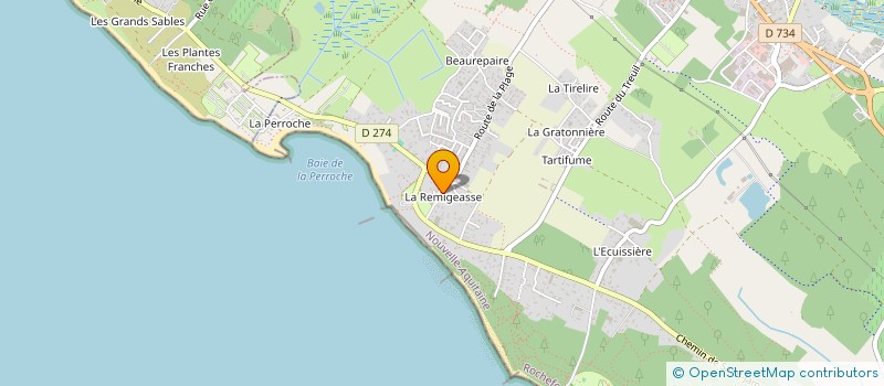 localisation de l'entreprise ALFA  DOLUS-D'OLERON