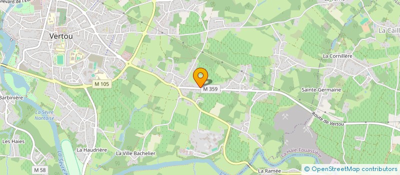 localisation de l'entreprise ALFA  VERTOU