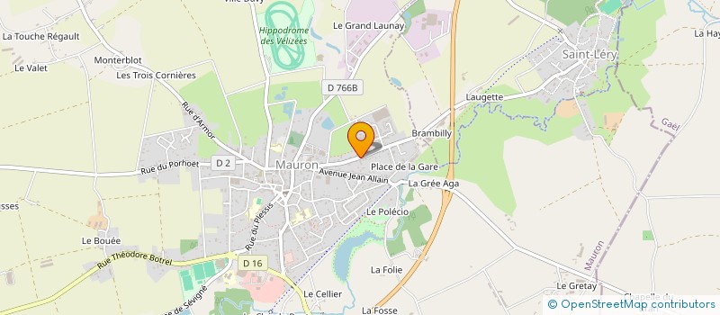 localisation de l'entreprise ALFA  MAURON