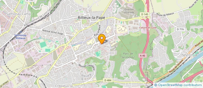 localisation de l'entreprise ALFA ACCOMPAGNEMENT ASSISTANCE TAXIS à RILLIEUX-LA-PAPE