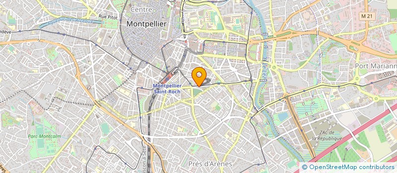localisation de l'entreprise ALFA BL à MONTPELLIER