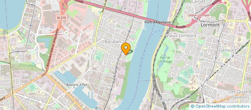 localisation de l'entreprise ALFA BORDEAUX TAXI à BORDEAUX