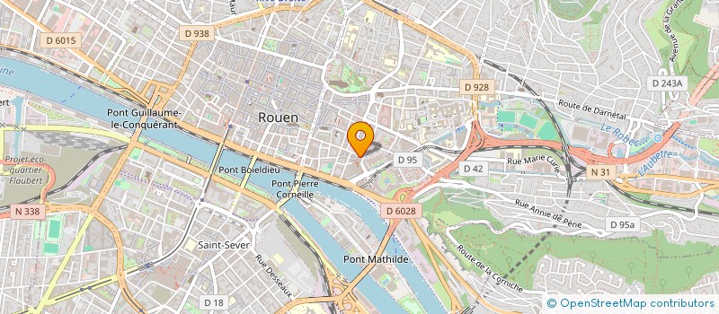 localisation de l'entreprise ALFA CORPORATION  ROUEN