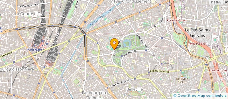 localisation de l'entreprise ALFA DIFFUSION  PARIS