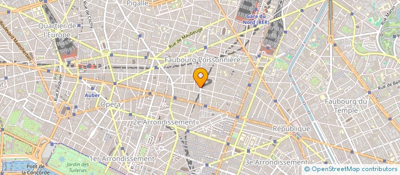 localisation de l'entreprise ALFA FASHION  PARIS