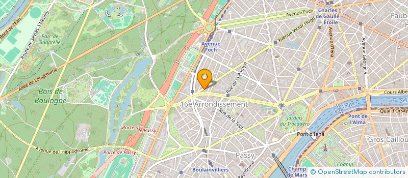 localisation de l'entreprise ALFA FIVE  PARIS