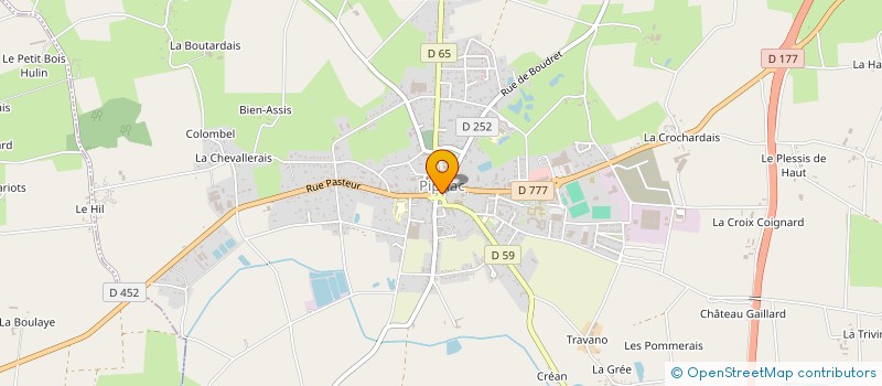 localisation de l'entreprise ALFA GROUP  PIPRIAC