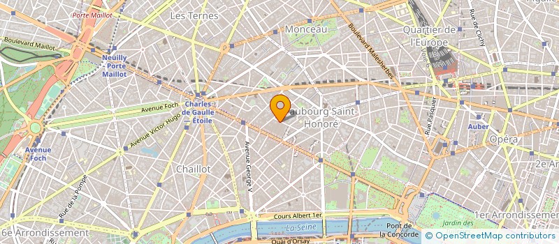 localisation de l'entreprise ALFA INDUSTRIES SERVICES à PARIS 8