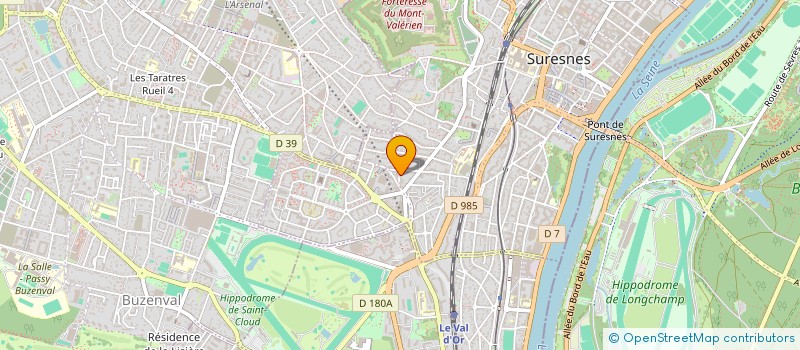 localisation de l'entreprise ALFA MOREAU à SURESNES