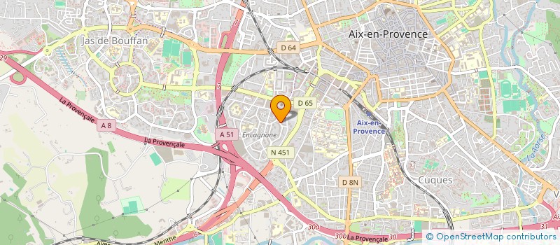 localisation de l'entreprise ALFA PACK FRANCE  AIX-EN-PROVENCE