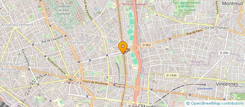 localisation de l'entreprise ALFA PLUS  PARIS