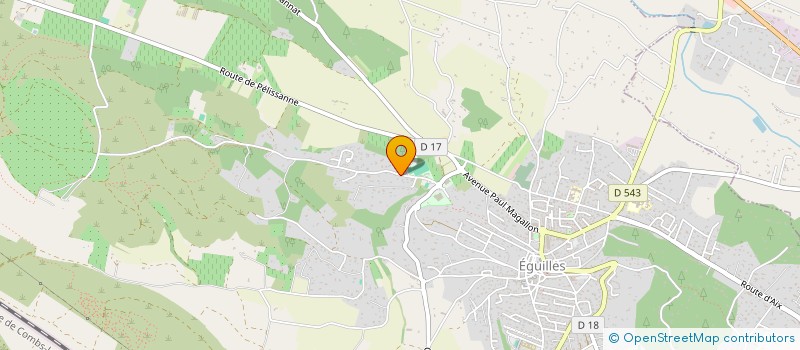 localisation de l'entreprise ALFA PROJETS  EGUILLES