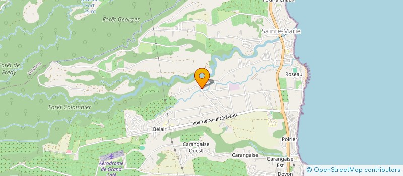 localisation de l'entreprise ALFA SERVICE  CAPESTERRE-BELLE-EAU