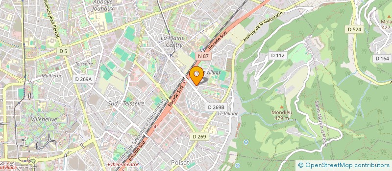 localisation de l'entreprise ALFA SOLUTIONS  SAINT-MARTIN-D'HERES