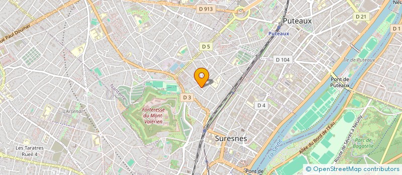 localisation de l'entreprise ALFA TANGO à SURESNES