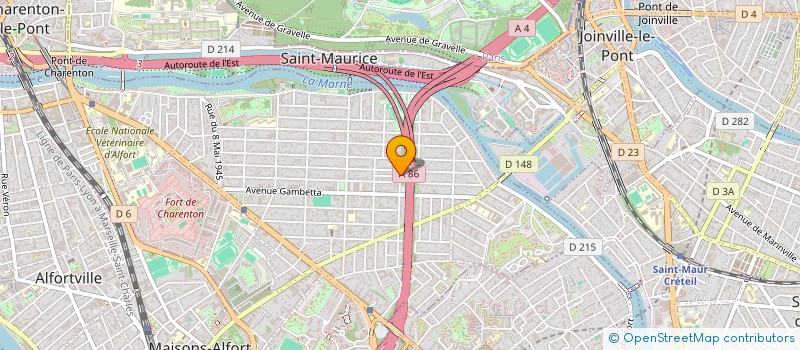 localisation de l'entreprise ALFA TRADE FAIRS à MAISONS-ALFORT