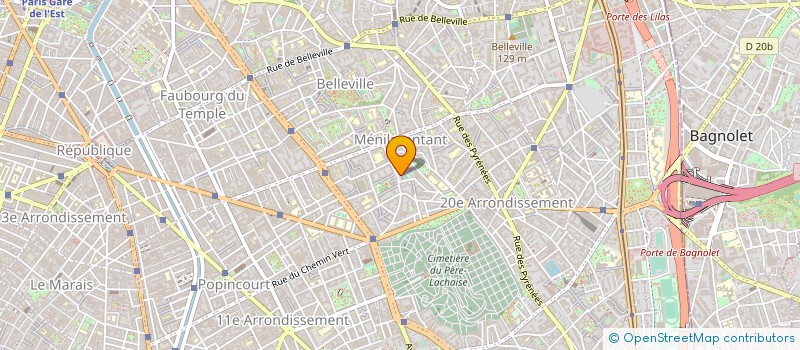 localisation de l'entreprise ALFA TRANS  PARIS