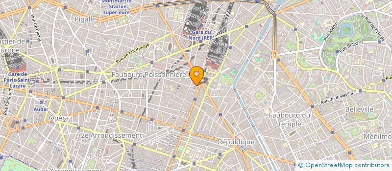 localisation de l'entreprise ALFA TRAVEL à LA COURNEUVE