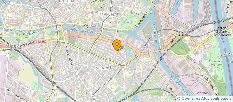 localisation de l'entreprise ALFABAT à STRASBOURG