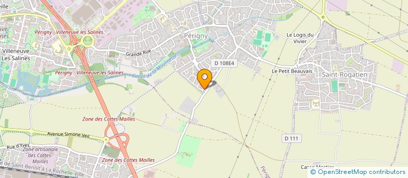 localisation de l'entreprise ALFABAT17  PERIGNY