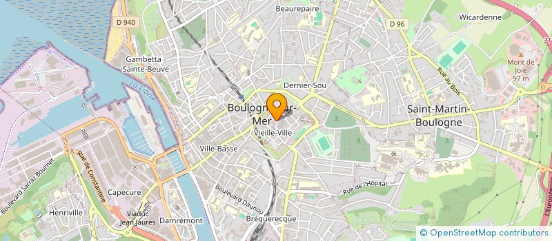 localisation de l'entreprise ALFABISSA  BOULOGNE-SUR-MER