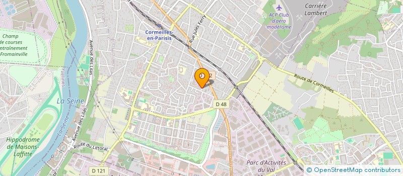 localisation de l'entreprise ALFADI  CORMEILLES-EN-PARISIS