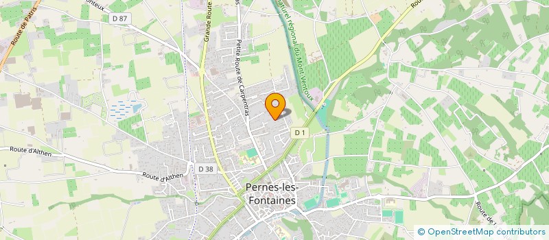 localisation de l'entreprise ALFAKA  PERNES-LES-FONTAINES