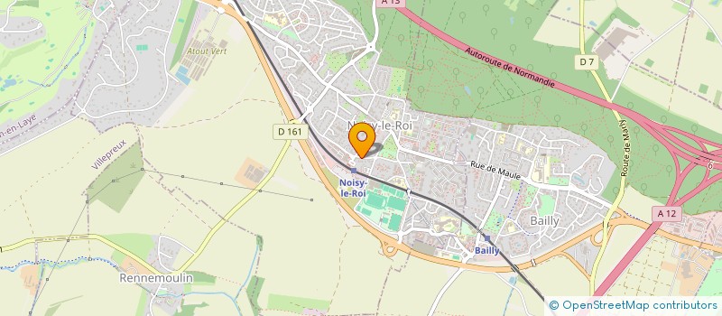 localisation de l'entreprise ALFALE à NOISY-LE-ROI