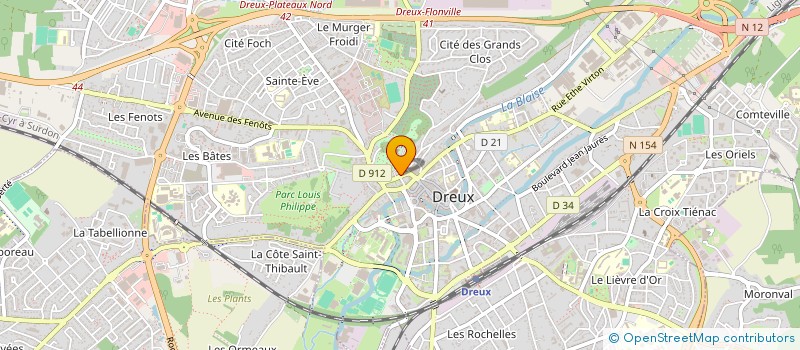 localisation de l'entreprise ALFALIA à DREUX