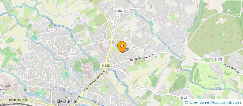 localisation de l'entreprise ALFAMAJO  L'ISLE-SUR-LA-SORGUE