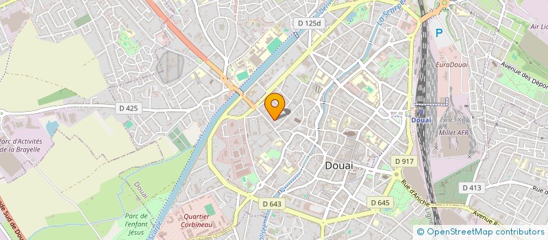 localisation de l'entreprise ALFAN & CO à DOUAI
