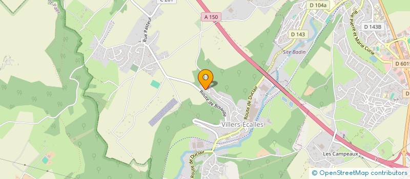 localisation de l'entreprise ALFANGE  VILLERS-ECALLES