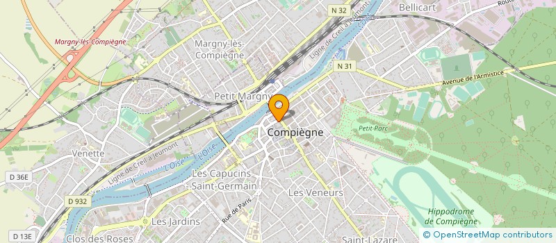 localisation de l'entreprise ALFANI à COMPIEGNE