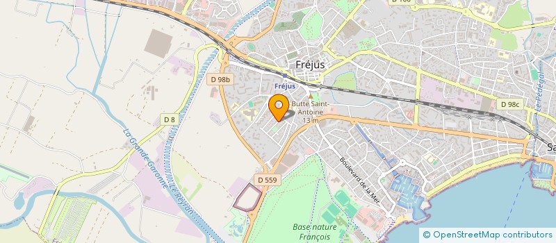 localisation de l'entreprise ALFANO M à FREJUS